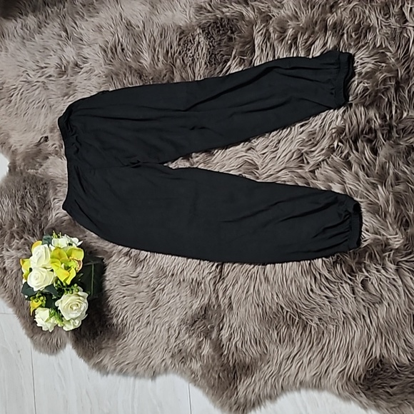 Black Jogger Pants - Picture 2 of 3